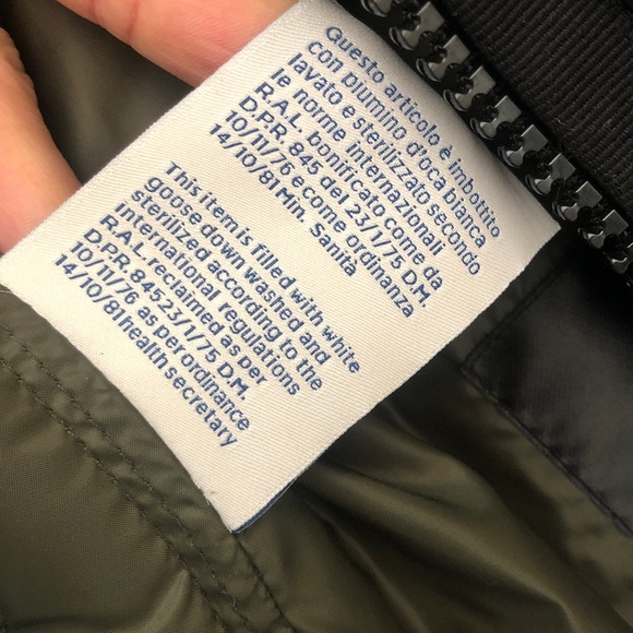 Moncler x Salehe Bembury Men's down Jacket Dark Green size 3 or large - Picture 10 of 10